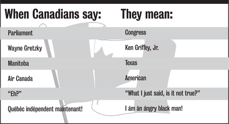 Illustration for article titled Perky 'Canada' Has Own Government, Laws